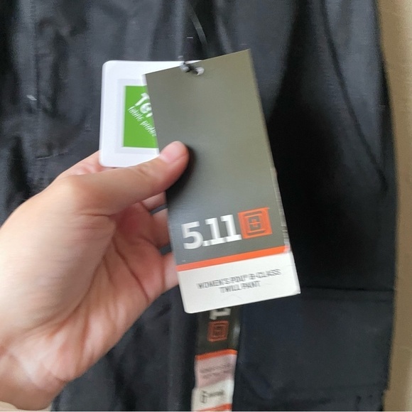 5.11 Black WOMEN'S TACLITE® PDU® CARGO PANT - B CLASS Unhemmed - Picture 5 of 11
